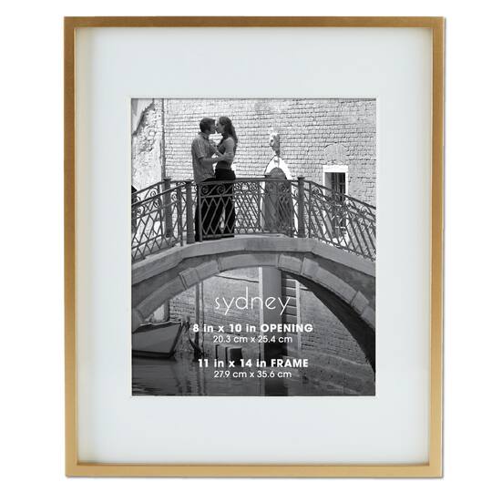 Buy The Gold Sydney Frame With Mat By Aaron Brothers At Michaels